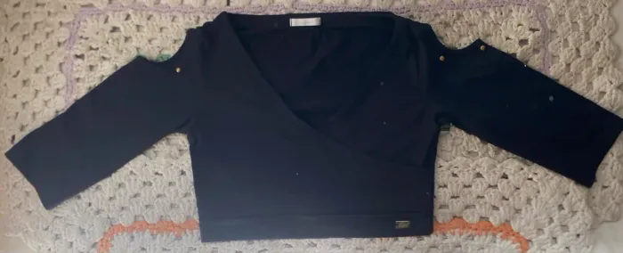 Cropped lycra manga longa - TAM G