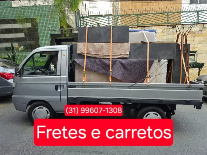 Carreto pequena mudança frete