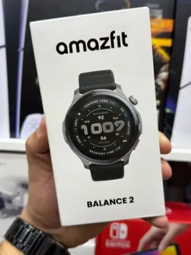 Amazfit Balance 2 - AMOLED 1.5" Safira | GPS Duplo | 10 ATM