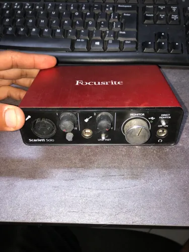 Interface Scarlett Focusrite Solo 2nd Gen 