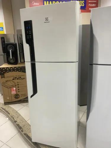 Geladeira Electrolux Frost Free Inverter 474L Duplex Branca 110v