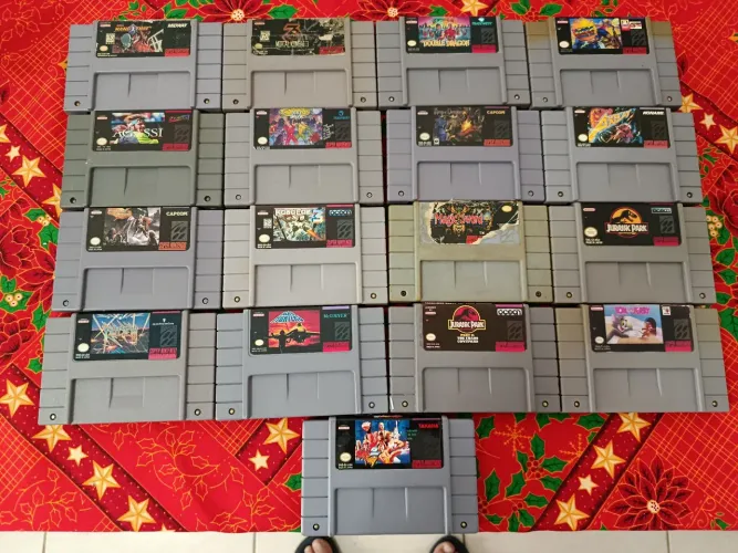 Cartuchos de super Nintendo - valores na descrição