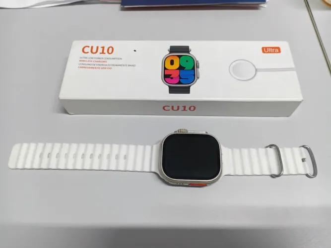 Relógio Smartwatch Cu10 Ultra 49mm Somente 1Pulseiras
