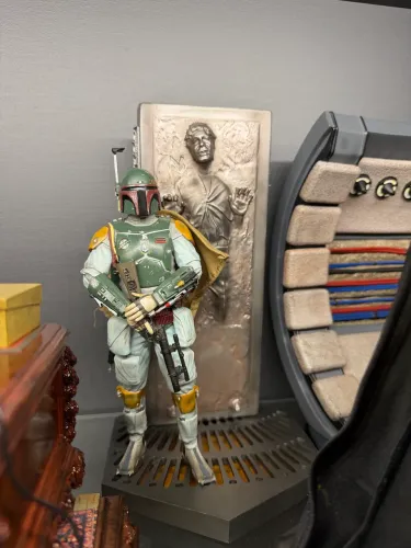 Boba Fett e Han Solo Carbonite 1/10 Star Wars - Iron Studios (ultra rara)