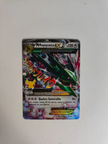 M Rayquaza EX Full Art - Pokémon TCG (Linda e Valorizada)