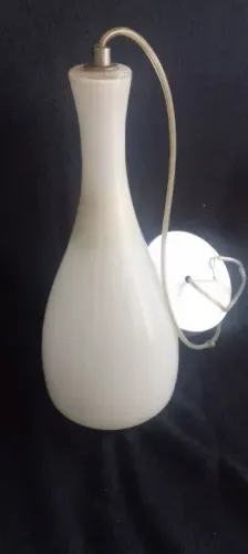 Lustre Pendente (Luminária) de Vidro Tipo Tulipa 1xE27 Completo Marca Avant