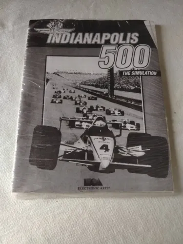 Indianapolis 500 The Simulation - 1989 Jogo Para PC Disquete DOS Original Completo Imp.