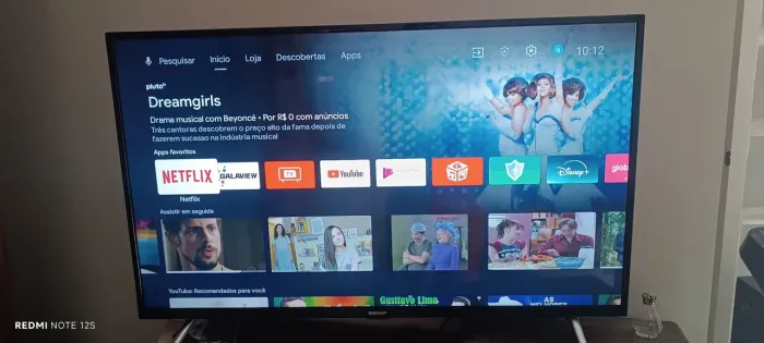 Smart TV 43 Polegadas, em perfeito estado de conservação