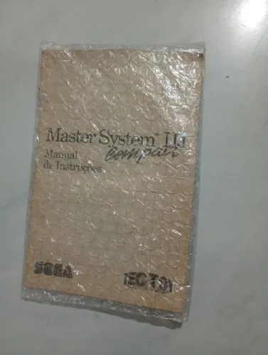 Manual original Master System 3
