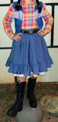 Roupa country infantil