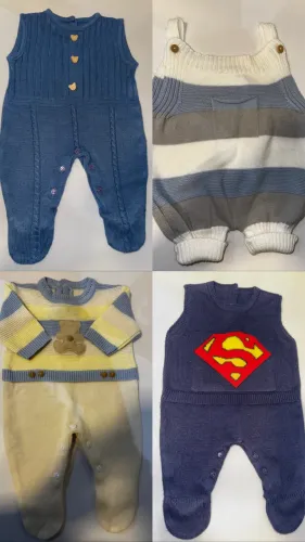 Kit Saída Maternidade Bebê Menino RN | Roupinhas de Bebê