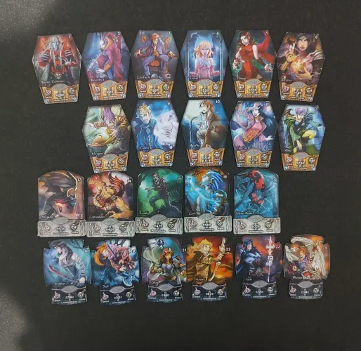 Coleção vampiros Elma chips em excelente estado