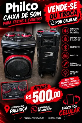 Vendo ou troco caixa de som