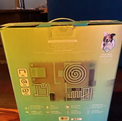 Smart Robô aspirador com Wi-Fi e bateria de lítio