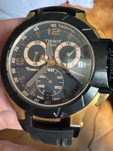 Tissot T-Race T1154173705100, cx 41 Gold 