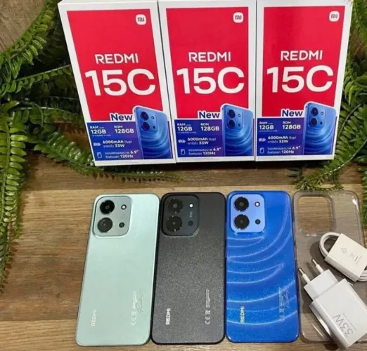 Redmi 15C - Azul (Global) Lacrado (128Gb/4Ram)