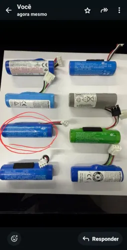 Lote de baterias de lítio 3.7v 2.600 mah com 17.500 pcs 