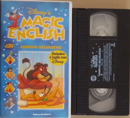 VHS Disney Magic English - 20 - Animais Selvagens