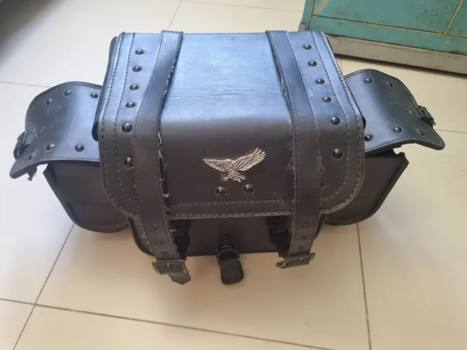 Alforge trazeiro para motocicleta