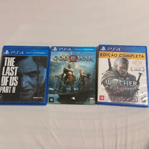 Jogos de PS4 - R$120 cada