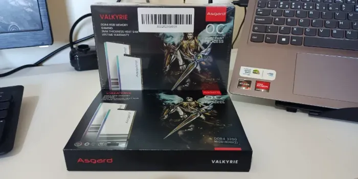 MEMORIA ASGARD VALKIRIA RGB NOVA 2 DE 8GB 3200MHZ