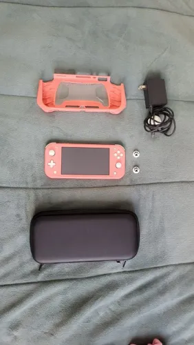 Nintendo switch lite coral