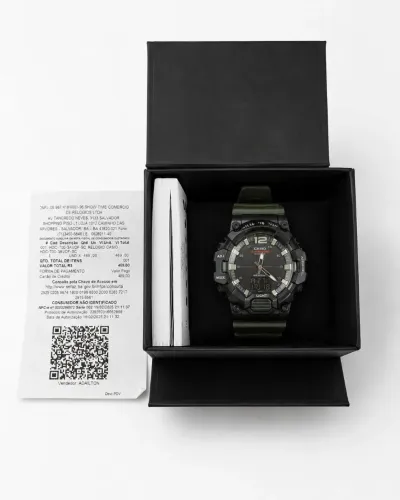 Relógio Casio HDC-700 Verde Militar Original com Caixa e Nota