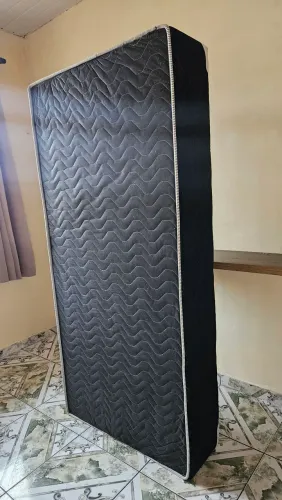 Cama box solteiro molas ensacadas 