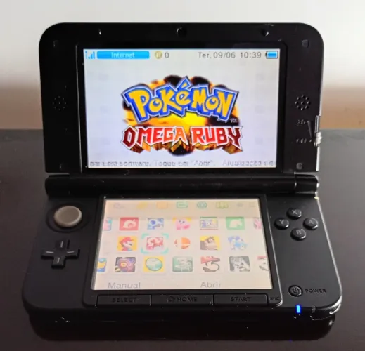 Nintendo 3DS XL Preto Desbloqueado com Jogos