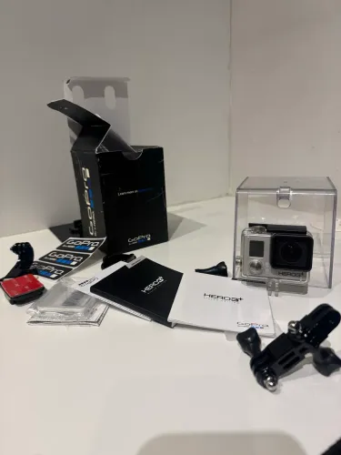 Câmera GoPro HERO3+ Silver Edition Completa | Caixa Original | Excelente Estado