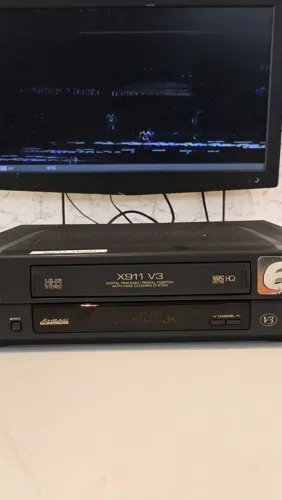 Vídeo cassette Toshiba X911 V3 6 cabeças LEIA A DESCRIÇÃO.