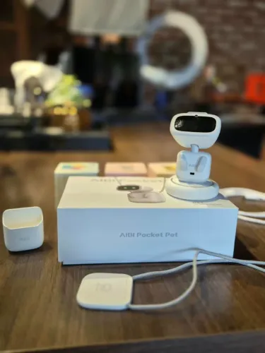 AIBI Pocket Pet - Robô Inteligente com IA - Seminovo + Acessório