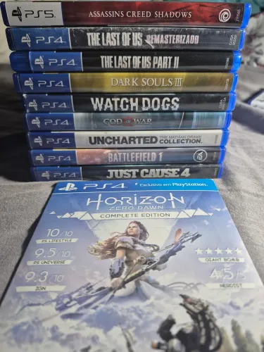 Lote de jogos ps4/ps5