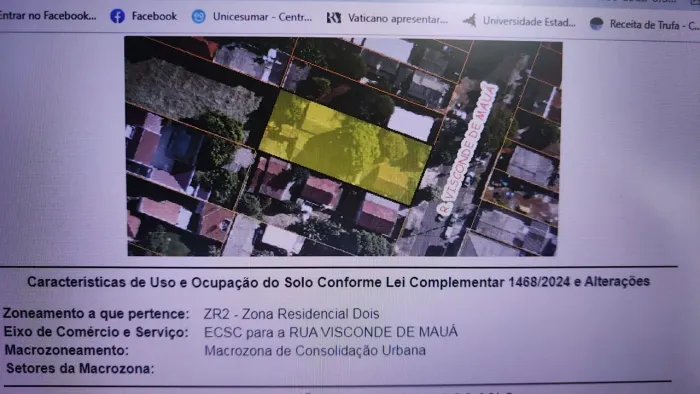 Terreno mil metros quadrados, comercial ZR2, Jardim Alvorada 