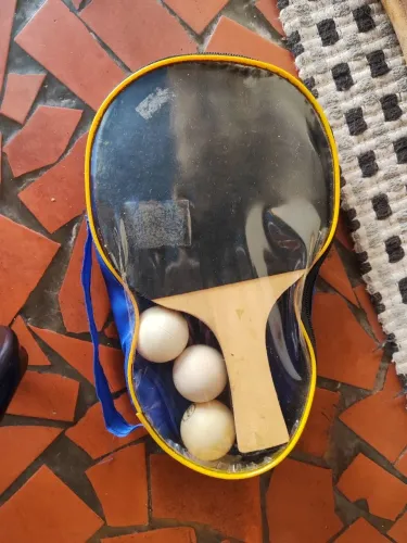 Raquete pingo pong
