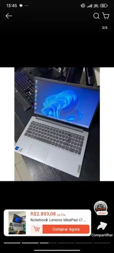 Notebook Semi novo 