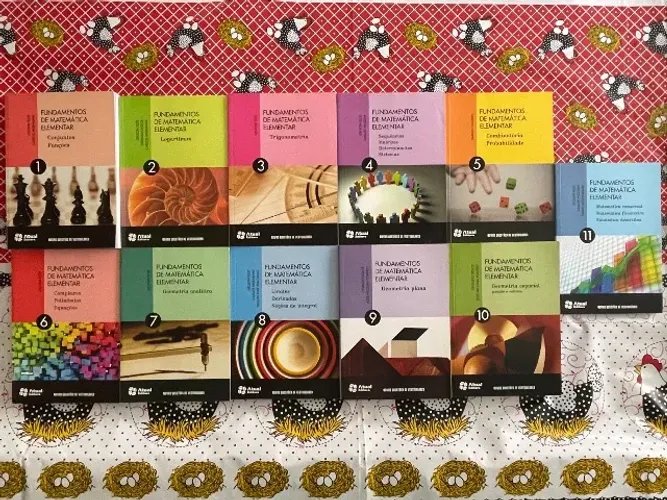 Coleção Fundamentos de Matemática Elementar (Vols. 1 ao 11) - Estado de Novo