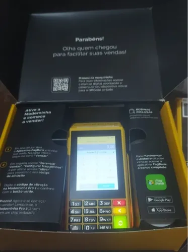 Moderninha Pro 2 - ZERO - Nova - Transferência de Titularidade - 02 Unidades