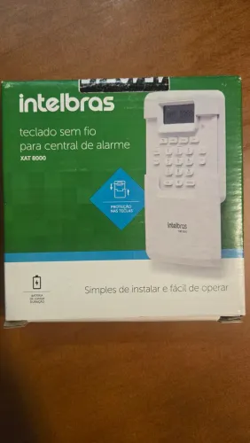 XAT 8000 TECLADO SEM FIO PARA CENTRAL DE ALARME INTELBRAS