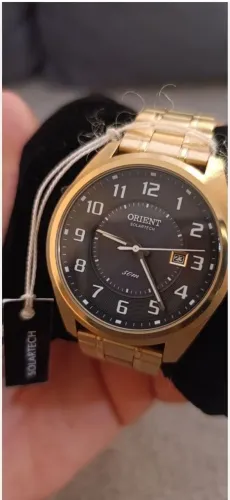 Relógio original Orient solartech , semi novo, com caixa original. 