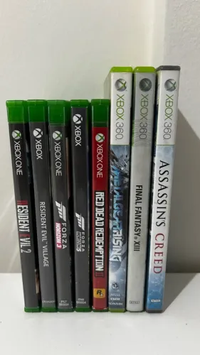 Lote de Jogos Xbox 360 e One