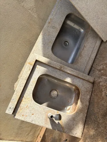 Conjunto de pias no branco Siena