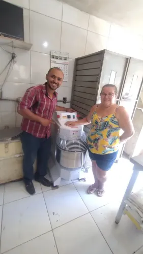 AMASSADEIRA ESPIRAL 25 KGS TRIFÁSICA VENÂNCIO