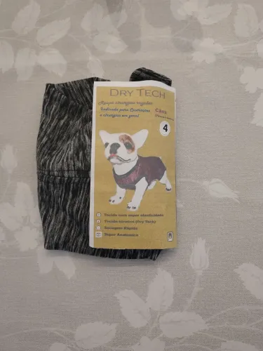 Roupa cirúrgica cães,tamanho 4