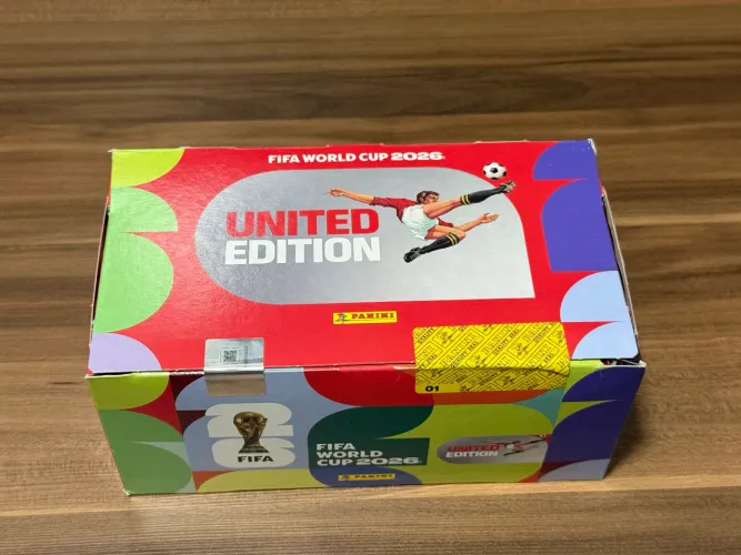 Caixa de Figurinhas - United Edition LACRADA
