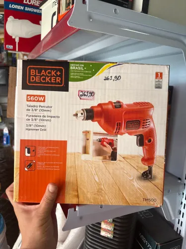 Furadeira black Decker