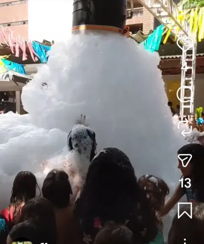 Aluguel máquina espuma Recife