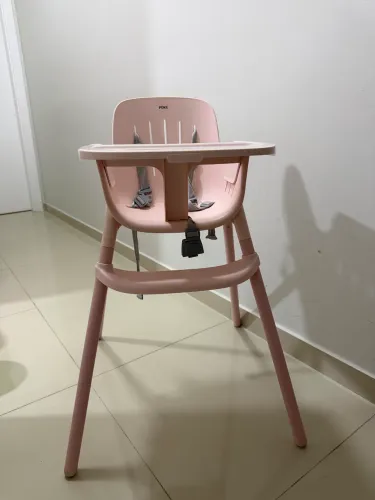 Cadeira de Alimentação Infantil Burigotto Rosa