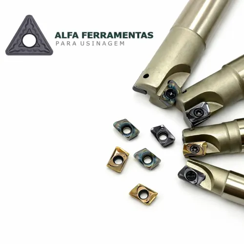 Fresa Intercambiável para Pastilha APKT 1003 - Escolha o Diâmetro (10mm a 16mm)