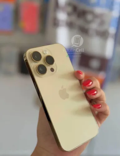 14 PRO 128GB DOURADO